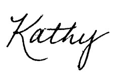 Kathy Chumas Head of the School Signature for the Welcome Email